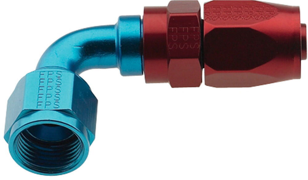 FRAGOLA Hose Fitting #4 90 Deg Pro-Flow FRAGOLA