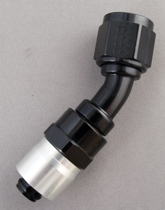 FRAGOLA #6 30-Deg Crimp Hose Fitting FRAGOLA