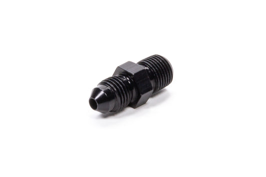 FRAGOLA Straight Adapter Fitting #3 x 1/8 MPT Black FRAGOLA