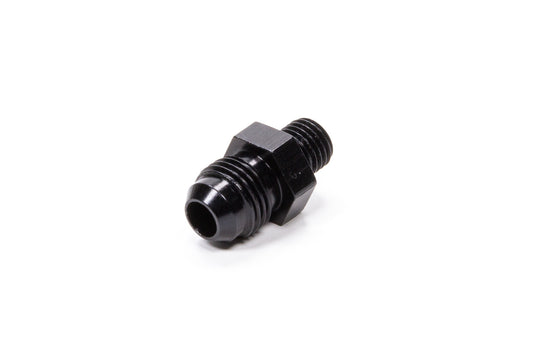 FRAGOLA Straight Adapter Fitting #6 x 1/4 MPT Black FRAGOLA