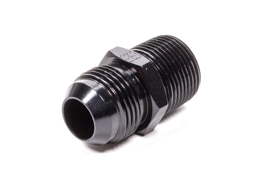 FRAGOLA Straight Adapter Fitting #10 x 1/2 MPT Black FRAGOLA