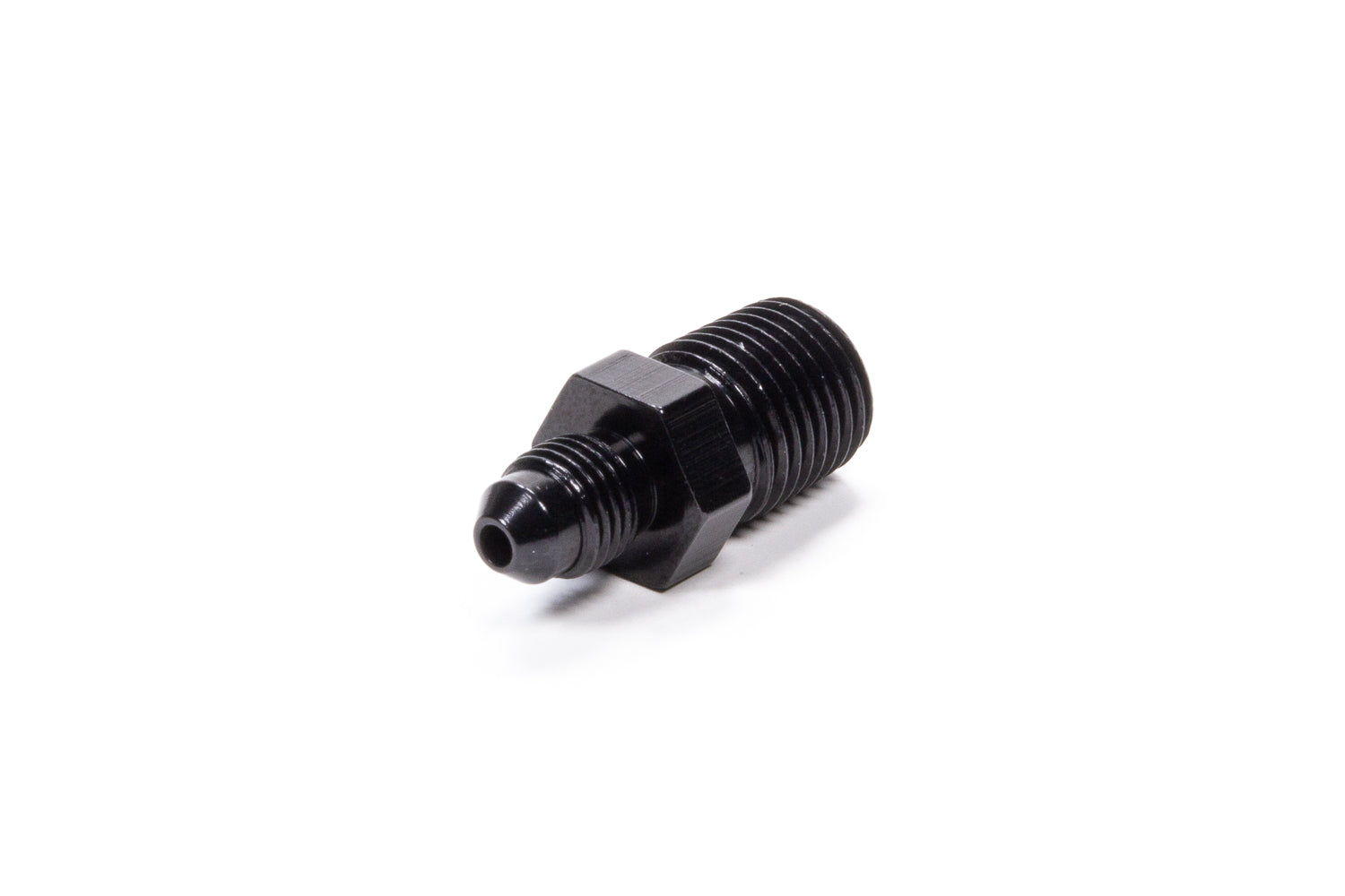 FRAGOLA Straight Adapter Fitting #3 x 1/4 MPT Black FRAGOLA