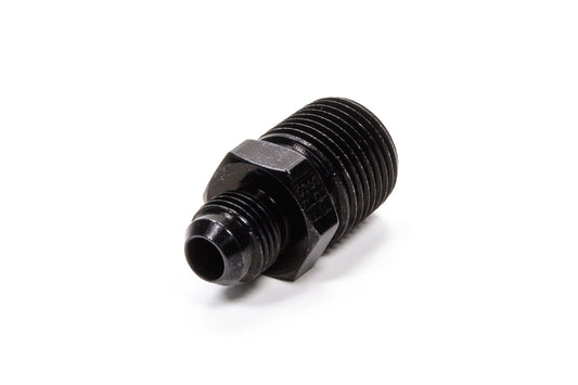 FRAGOLA Straight Adapter Fitting #6 x 1/2 MPT Black FRAGOLA