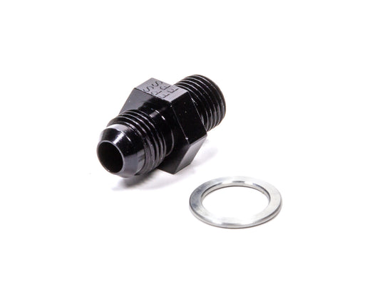 FRAGOLA Trans Adapter Fitting #6 x 1/4 MPT Black FRAGOLA