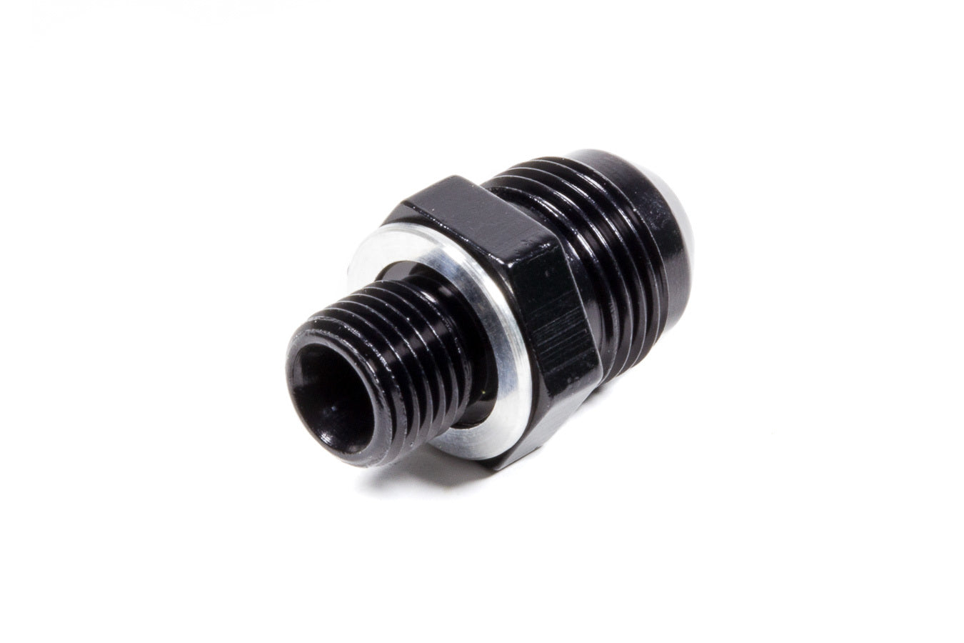 FRAGOLA #8 x 1/4nps Transmission Fitting Black FRAGOLA