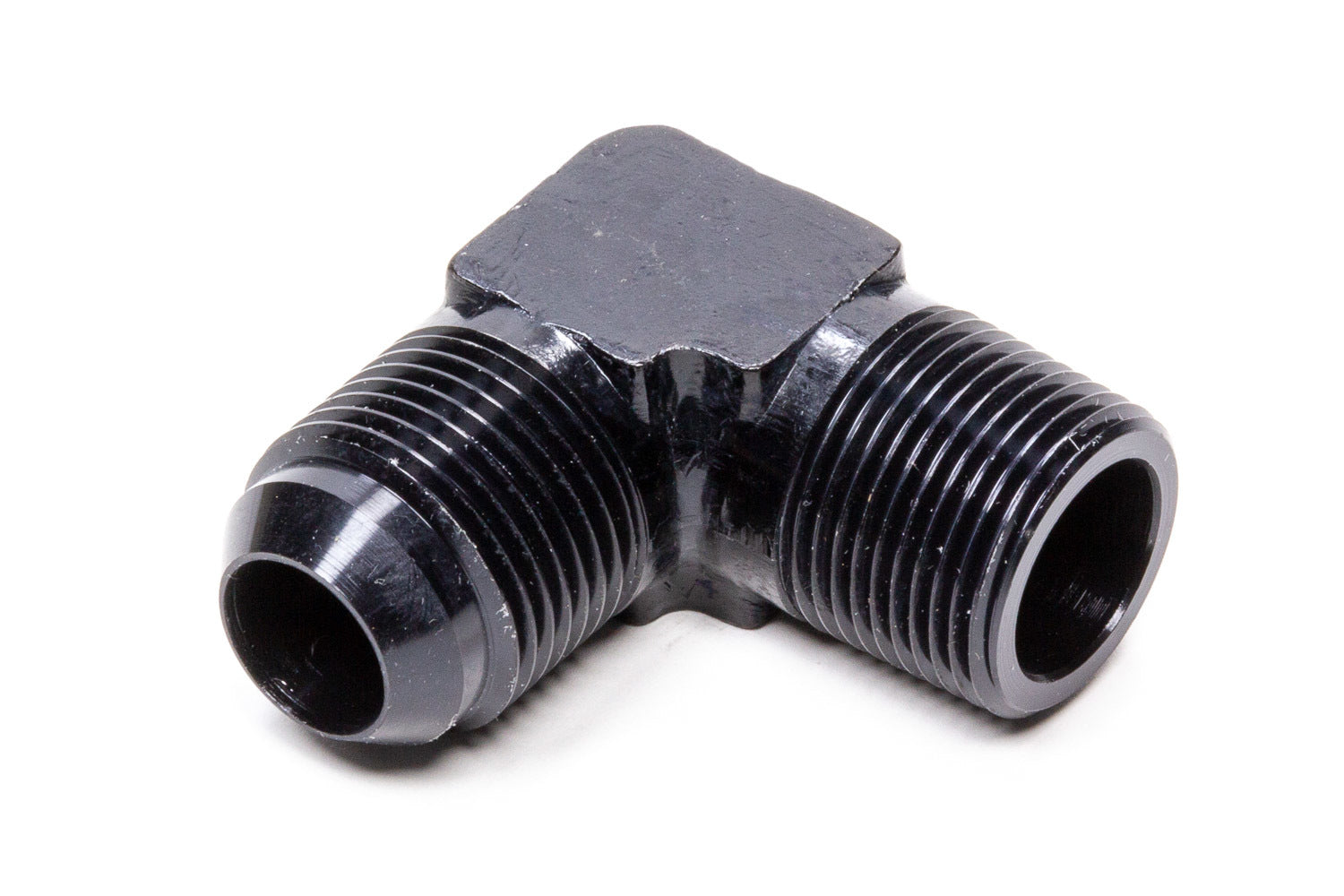 FRAGOLA 90 Deg Adapter Fitting #12 x 1/2 MPT Black FRAGOLA