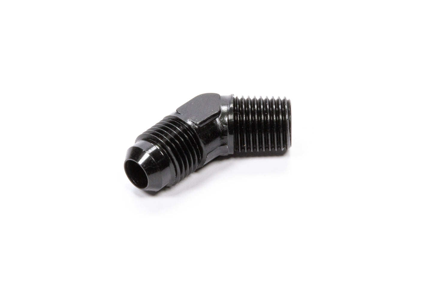 FRAGOLA 45 Deg Adapter Fitting #3 x 1/8 MPT Black FRAGOLA