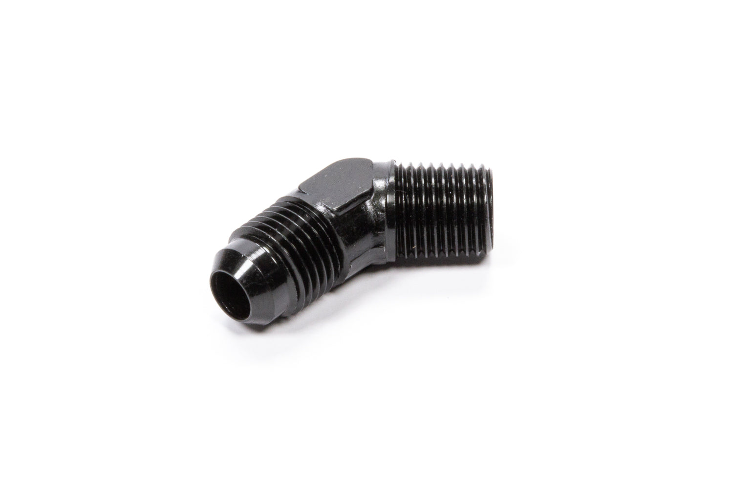 FRAGOLA 45 Deg Adapter Fitting #8 x 3/8 MPT Black FRAGOLA