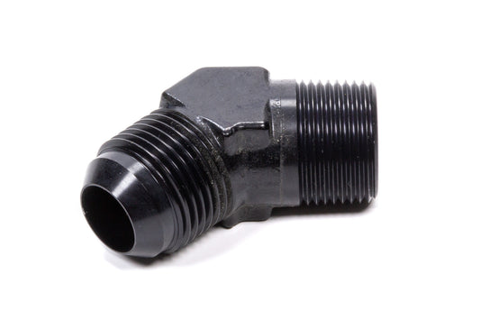 FRAGOLA 45 Deg Adapter Fitting #10 x 1/2 MPT Black FRAGOLA