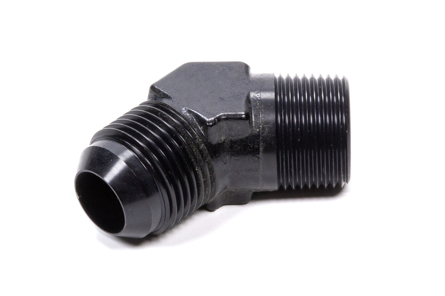 FRAGOLA 45 Deg Adapter Fitting #12 x 1/2 MPT Black FRAGOLA