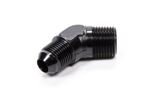 FRAGOLA 45 Deg Adapter Fitting #8 x 1/2 MPT Black FRAGOLA