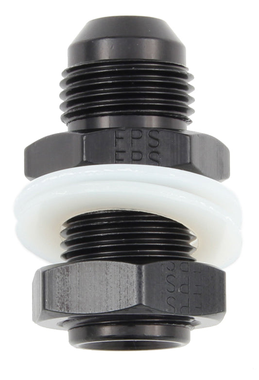 FRAGOLA #10 Fuel Cell Bulkhead Fitting Black FRAGOLA