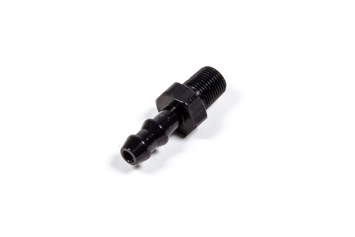 FRAGOLA 1/4 Hose Barb X 1/8 MPT Fitting Black FRAGOLA