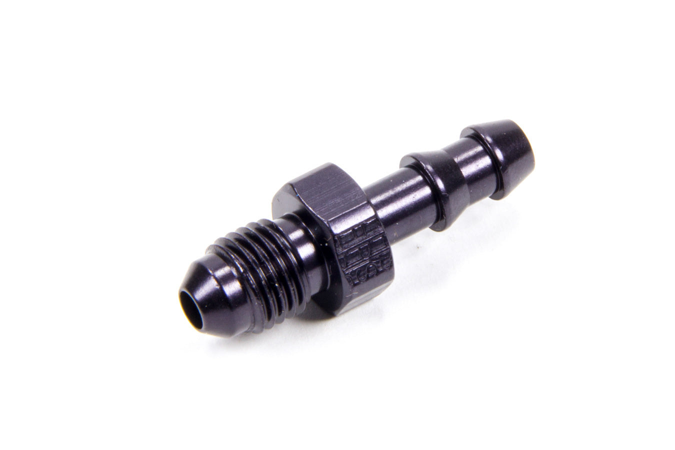 FRAGOLA #4 X 1/4 Hose Barb Fitting Black FRAGOLA