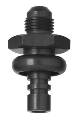 FRAGOLA 6an to Ford EFI .550 Shank Fitting Black FRAGOLA