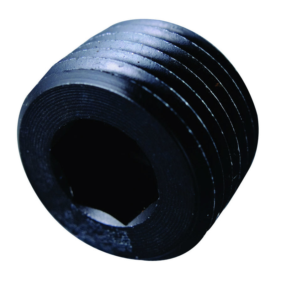 FRAGOLA 1/16 MPT Allen Pipe Plug Black FRAGOLA