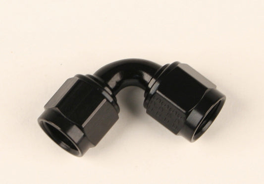 FRAGOLA #12 Female 90 Degree Coupler Fitting Black FRAGOLA