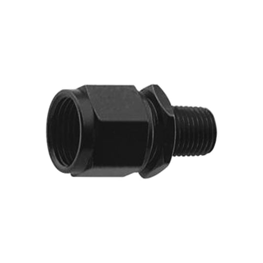 FRAGOLA #10 Female Swivel to 3/8mpt Fitting Black FRAGOLA