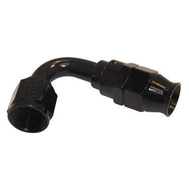 FRAGOLA Hose Fitting #12 120 Deg PTFE Black FRAGOLA