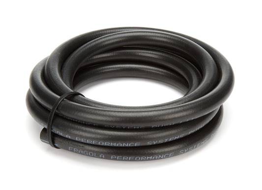 FRAGOLA #6cPush-Lite  Hose 10ft Hi-Temp - Black FRAGOLA