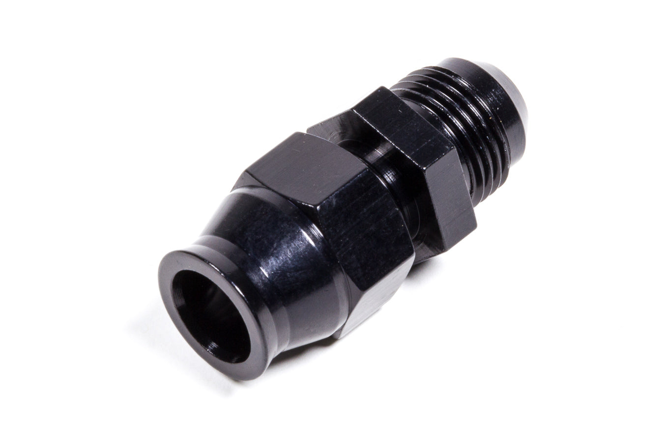 FRAGOLA 8AN Male to 1/2in Tube Adapter Fitting  Black FRAGOLA