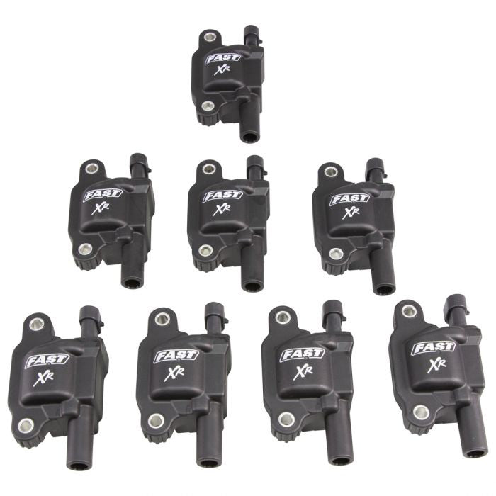 FAST ELECTRONICS XR Ignition Coil Set 8pk GM Gen-V 5.3/6.2L LT FAST ELECTRONICS