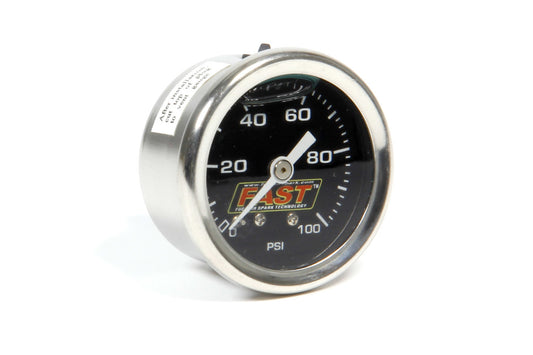 FAST ELECTRONICS Fuel Pressure Gauge 0-100 PSI FAST ELECTRONICS