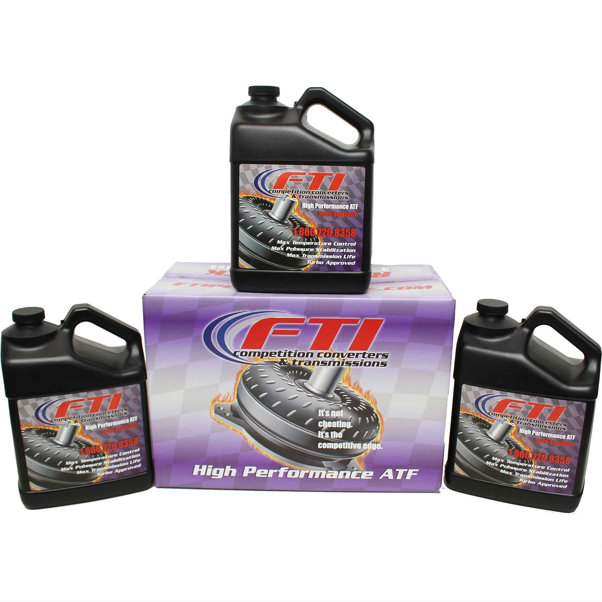 FTI PERFORMANCE Semi Synthetic Racing Trans Oil 3-Gallon Pk FTI PERFORMANCE