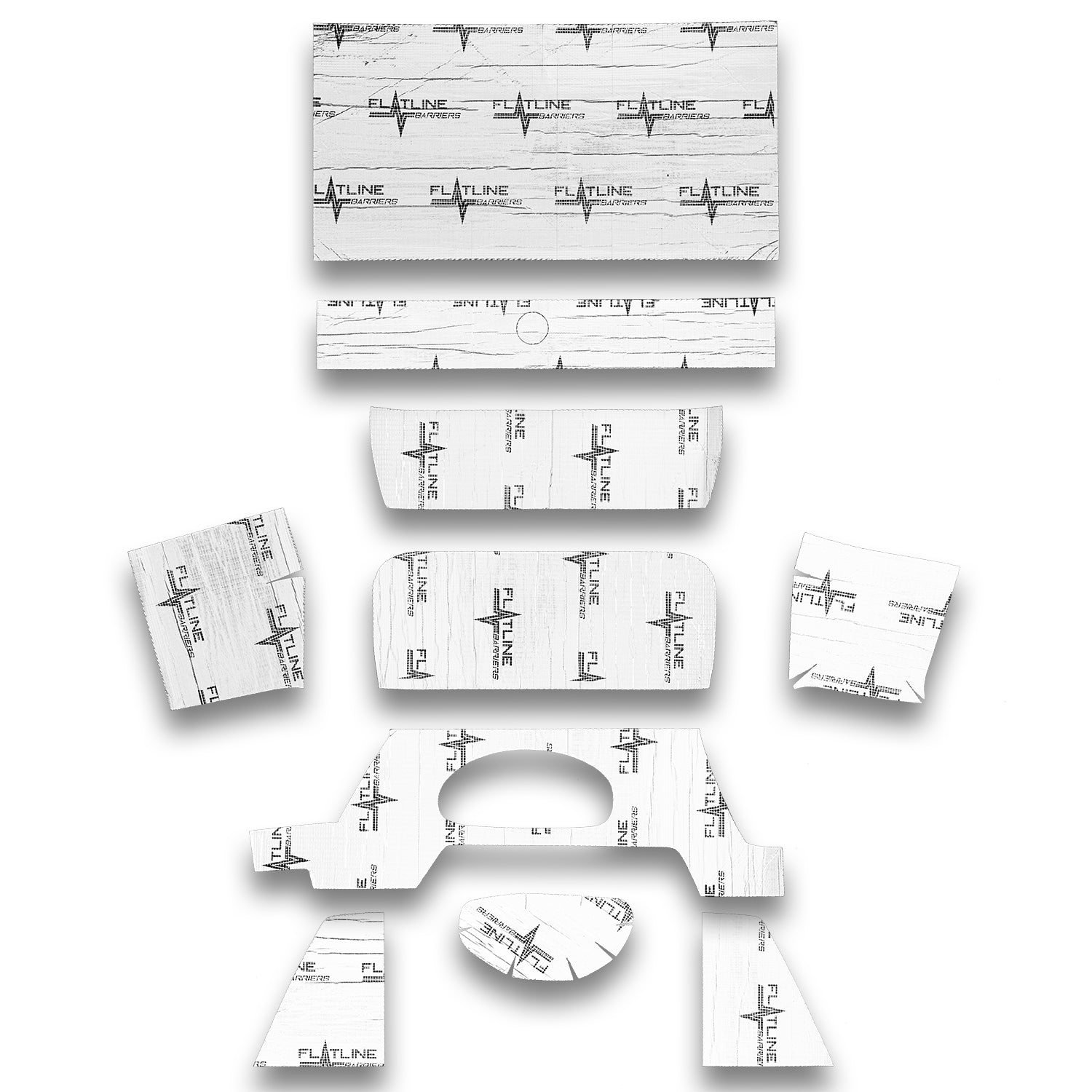 FLATLINE BARRIERS 1993-02 GM F-Body Cargo Insulation Kit FLATLINE BARRIERS