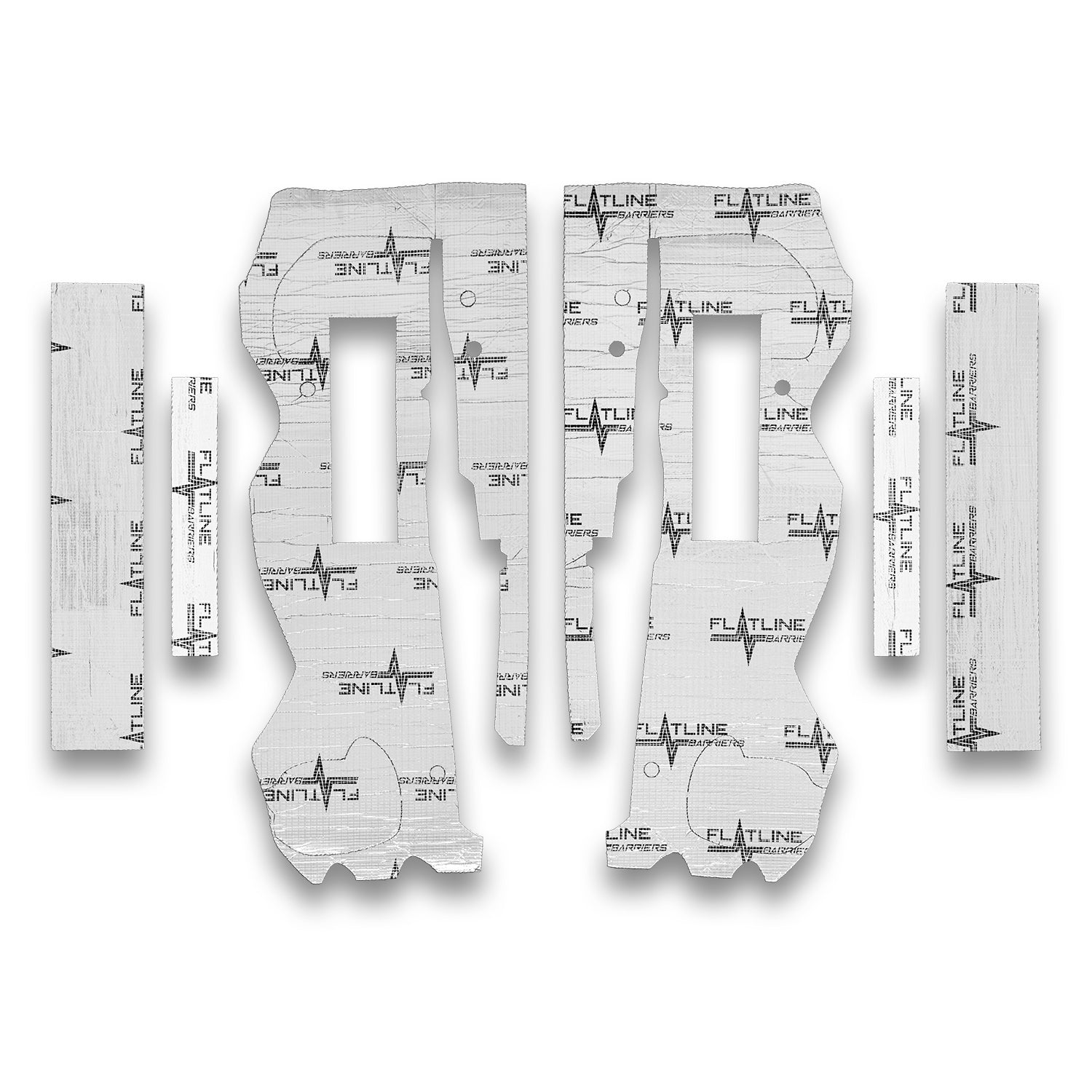 FLATLINE BARRIERS 1982-92 GM F-Body Door Insulation Kit FLATLINE BARRIERS