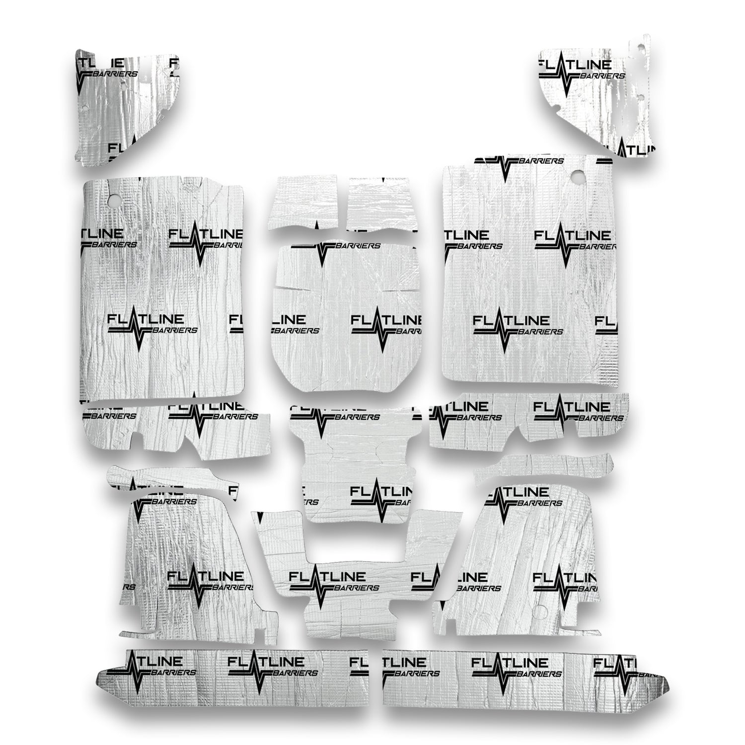 FLATLINE BARRIERS 73-80 Standard Cab GM C/ K 10-30 Floor Insulation FLATLINE BARRIERS