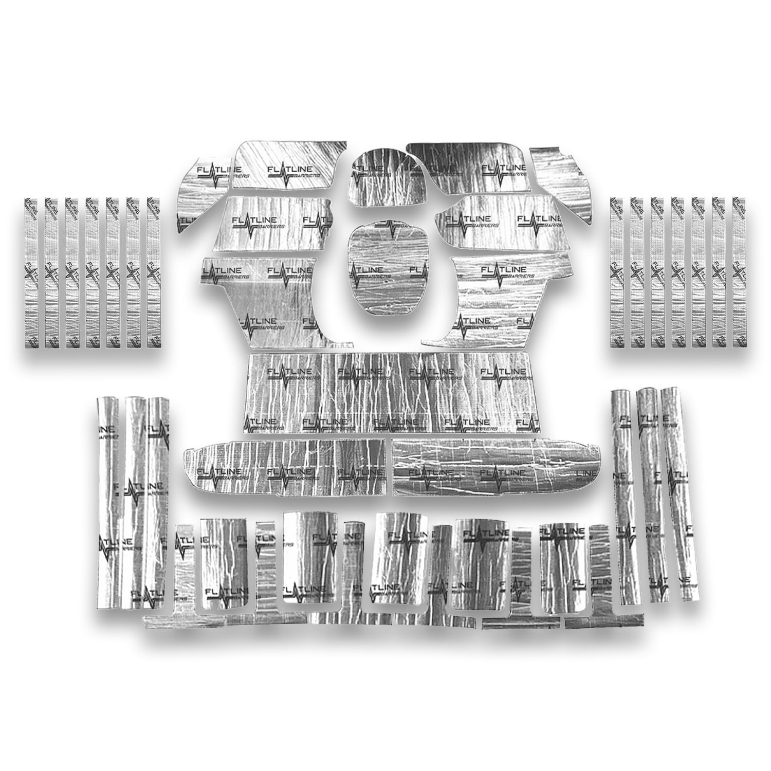 FLATLINE BARRIERS 55-59 GM Truck Low Tunne l Full Insulation Kit FLATLINE BARRIERS