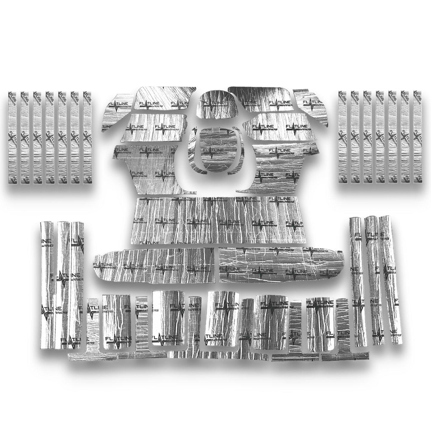 FLATLINE BARRIERS 55-59 GM Truck High Tunn el Full Insulation Kit FLATLINE BARRIERS