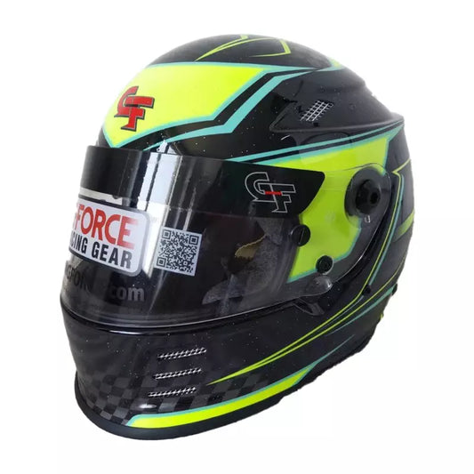 G-FORCE HELMET REVO GRAPHICS LRG YELLOW SA2020 G-FORCE