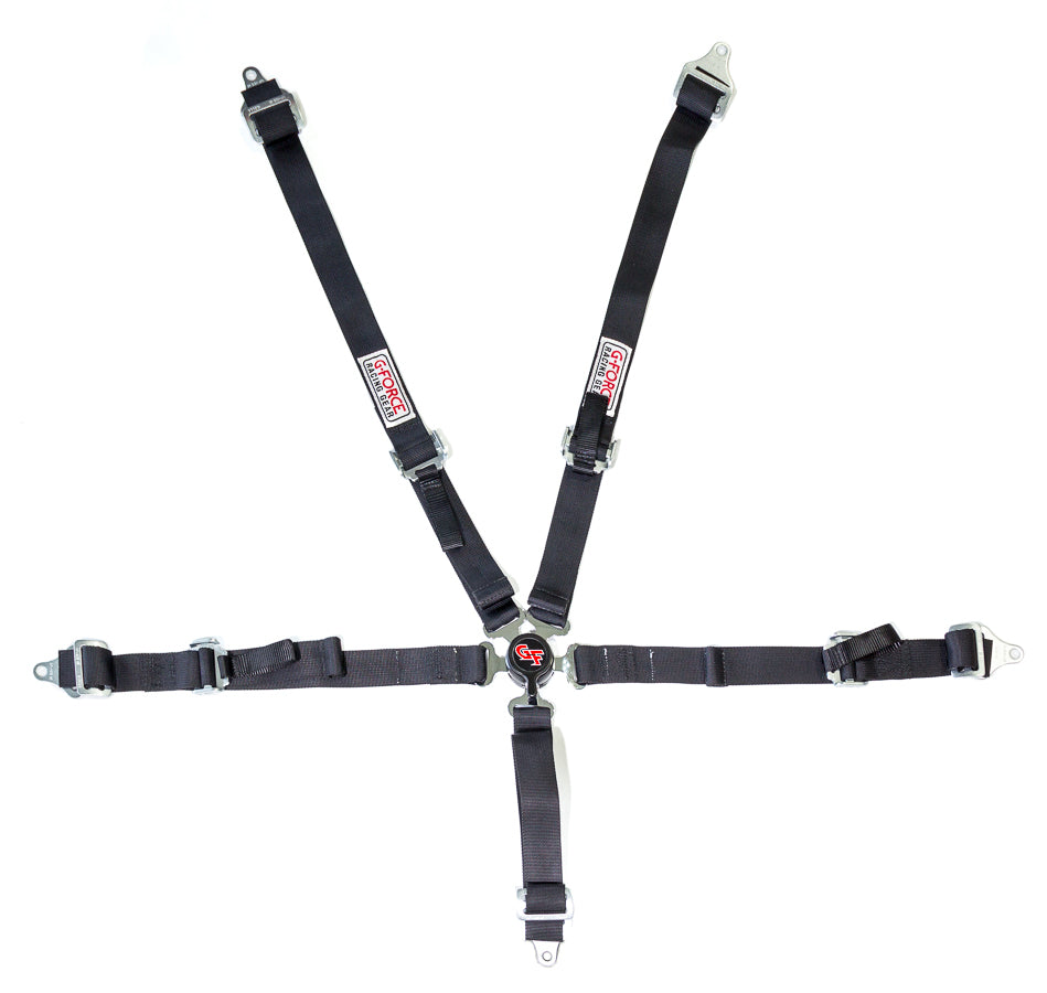 G-FORCE Harness Camlock Junior Black 5-pt G-FORCE