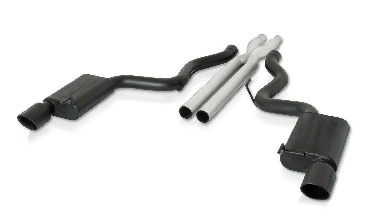 GIBSON EXHAUST Cat Back Exhaust 15-16 Mustang 5.0L Dual Split GIBSON EXHAUST