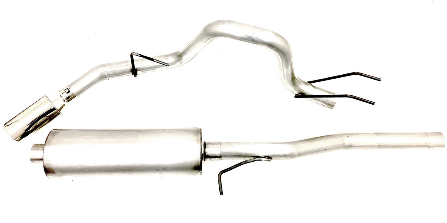 GIBSON EXHAUST Cat-Back Single Exhaust System System Stainless GIBSON EXHAUST