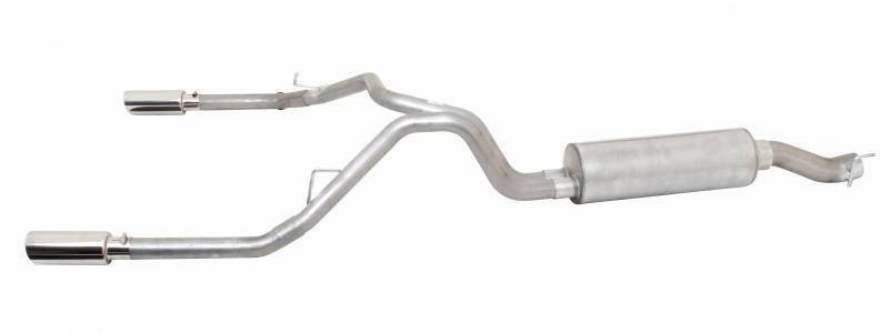 GIBSON EXHAUST Cat-Back Dual Split Exha ust System  Stainless GIBSON EXHAUST