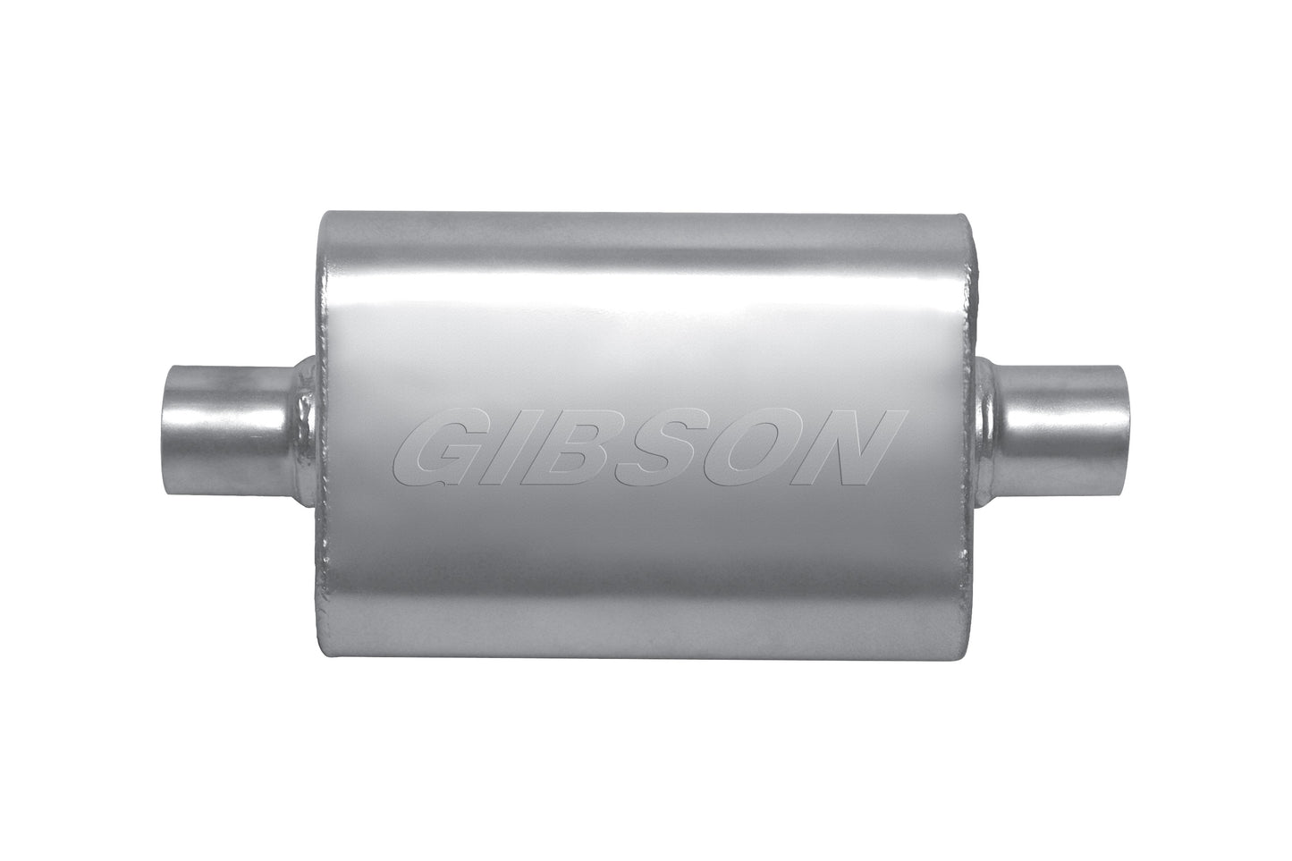 GIBSON EXHAUST Stainless Steel Muffler 3in Offset/Center GIBSON EXHAUST