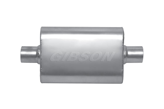 GIBSON EXHAUST Stainless Steel Muffler 3in Offset/Center GIBSON EXHAUST