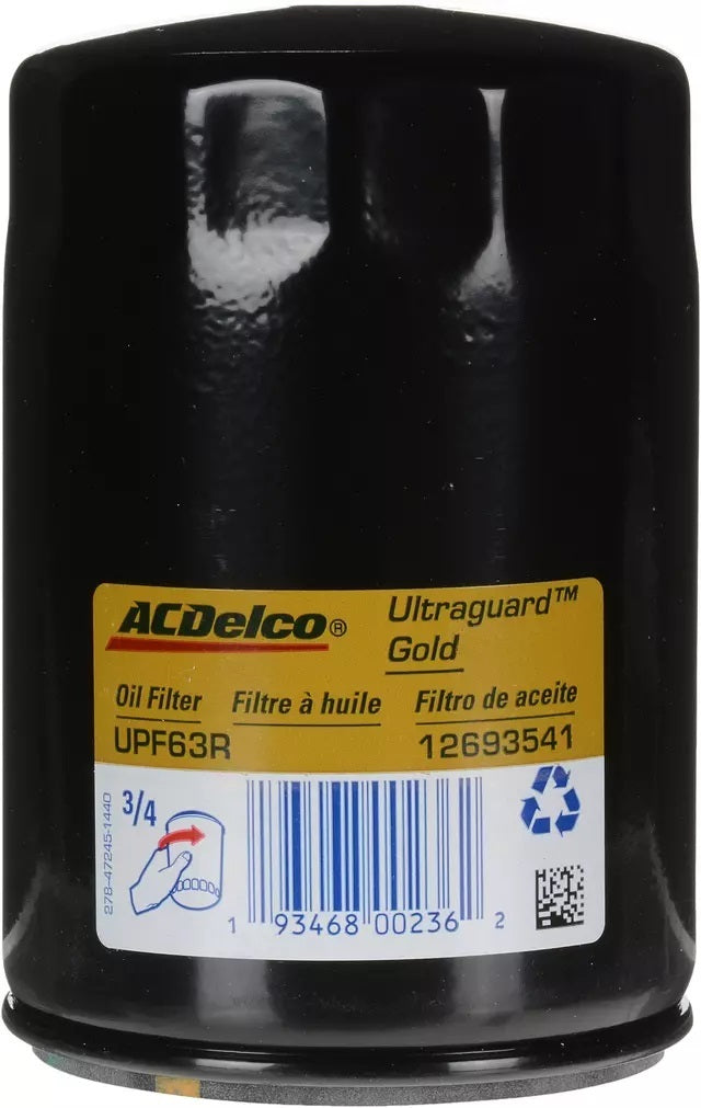 CHEVROLET PERFORMANCE Oil Filter - UPF63R GM 3.0L/3.6L V6 16-20 CHEVROLET PERFORMANCE