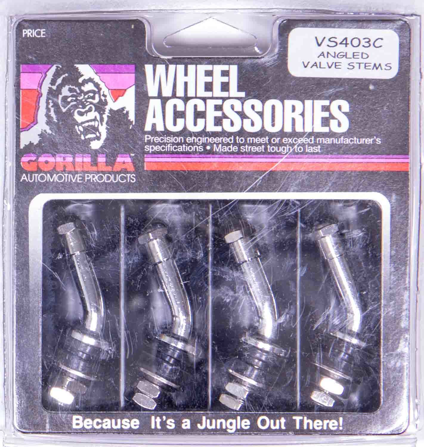 GORILLA Angle Valve Stems 4 Pack GORILLA