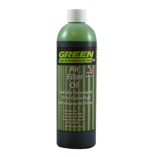 GREEN FILTER Air Filter Oil Synthetic 12oz GREEN FILTER