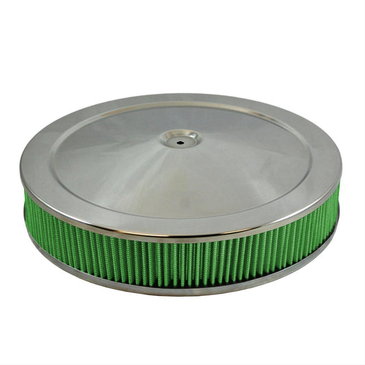 GREEN FILTER Air Cleaner Assembly 14 x 3 Drop Base GREEN FILTER