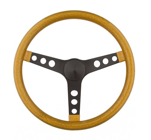 GRANT Steering Wheel Mtl Flake Gold/Spoke Blk 13.5 GRANT