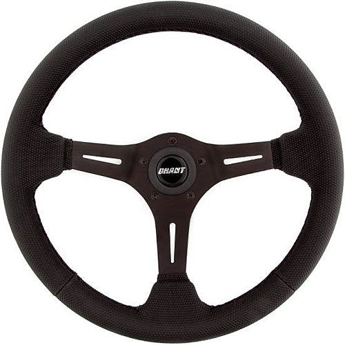 GRANT Gripper Steering Wheel 13.75in Dia. 3.5in Dish GRANT