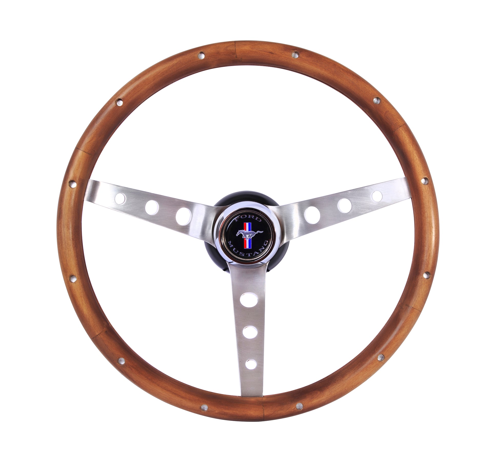 GRANT 15in Walnut Mustang Wheel GRANT