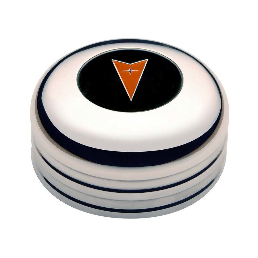 GT PERFORMANCE GT3 Standard Pontiac Col or Horn Button Polished GT PERFORMANCE