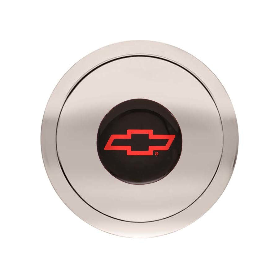 GT PERFORMANCE GT9 Horn Button Chevy Bow Tie Red GT PERFORMANCE