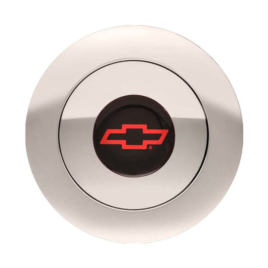 GT PERFORMANCE GT9 Horn Button Chevy Bow Tie Red GT PERFORMANCE